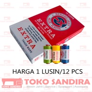 MURAH 12 PCS Benang jahit merk extra/benang extra 40/2 500 yard/benang jahit murah/benang jahit war