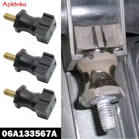 Apktnka 3pcs Secondary Air Pump Retaining Mount Buffer Stop Stopper Bracket FOR AUDI A3 8L 8P A4 B5 