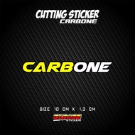 Carbone cutting sticker 1pcs promo garage sticker