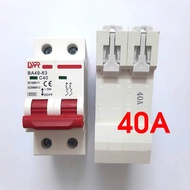 Át 1 chiều cb dc 1000V DC bảo vệ quá tải cho pin năng lượng mặt trời LWR 20A/25A/32A/40A/63A-CB DC- 