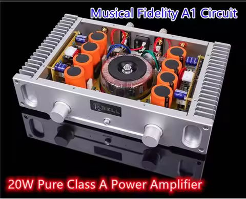 Copy Musical Fidelity A1 Circuit 20W Pure Class A Power Amplifier HiFi Stereo Dual Channel Power Amp