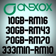 ONE XOX DATA MINIT SEASON PASS TOPUP RELAOD