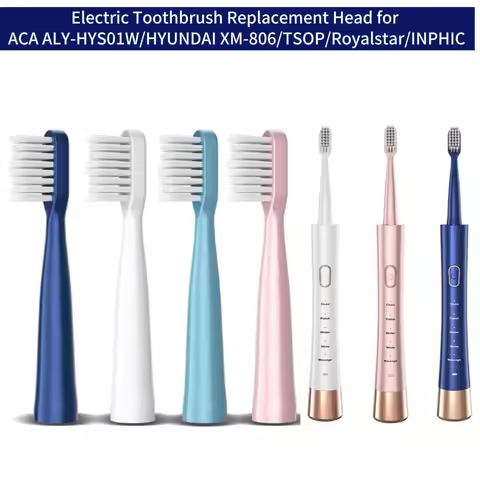 Replacement Toothbrush heads For Jianpai S12/HYUNDAI XM-806/ACA ALY-HYS01W/TSOP/Royalstar/INPHIC Ele