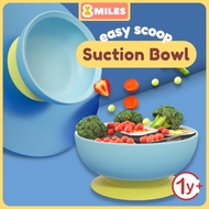 Baby Toddler Suction Bowl Easy Scoop Self Feeding Microwaveable Plastic BPA-Free