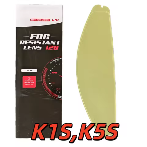 Agv K1s Anti Fog Film for AGV Only Fits for K1S, K5S（with GT4 Logo on the Side） Motorcycle Helmet Vi