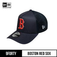 New Era 9FORTY A-Frame Trucker Boston Red Sox Navy Snapback Cap