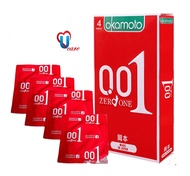 Pack of 4s (Exp:2026) Okamoto 001 0.01 Polyurethane Condoms