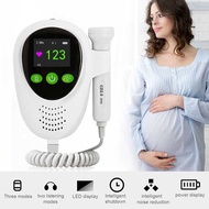 Ultrasound Doppler Fetal Heart Rate Monitor Potable Baby Heart Detector Fetus-voice Meter Prenatal H