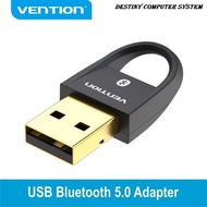 USB Mini Dongle Bluetooth Adapter 5.0 Vention Black CDSB0