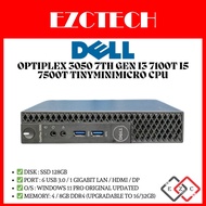 Dell OptiPlex 3050 7th GEN I3 7100T I5 7500T TinyMiniMicro CPU(REFURBISHED)