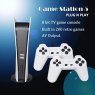 Game Station 5 (GS5)  USB Wired Video Game Console With 200 Classic Games 8 Bit GS5 TV Consola Retro