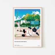 missquai 給香港的情書系列A3海報 - 點五步