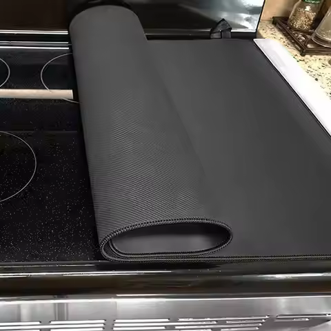 Stove Top Cover Induction Stove Top Mat Induction Cooker Protection Pad Non-Slip Stove Covers For El