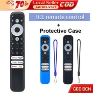 GEEBON TCL Smart TV Remote Control RC902V Fmr1 50P725G 55C728 C835 C635 65X925 w/ Silicone Case