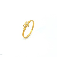 POH KONG 916/22K Gold Exquisite Hearts Ring