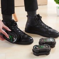 New Quick Shine Shoes Shine Sponge Brush Polish Dust Cleaner Cleaning Tool