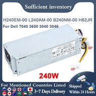 New Power Supply 8Pin 240W H240EM-00 B240AM-00 B240EM-00 D240ED-00 H62JR For Dell Optiplex 3040 3046