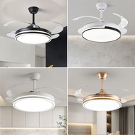 HAIGUI A28 Fan With Light Bedroom Inverter With LED Ceiling Fan Light Simple DC Power Saving Ceiling Fan Lights
