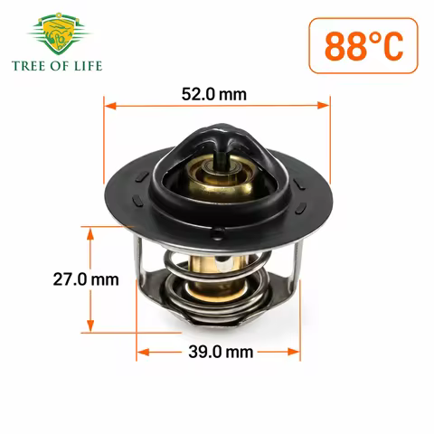 Engine Coolant Thermostat 88°C 90916-03078 For Toyota Pickup Hilux 1981-1997 4Runner 1984-1995 22R 2