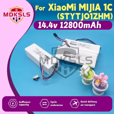 2026 100%NEW Battery 1C P1904-4S2P-MM for Xiaomi Mijia Mi Vacuum Cleaner Sweeping Mopping Robot Repl