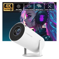 XGODY Android 11.0 Projector LCD 4K 8000 lumens HD 100 inch screen Double WIFI With bluetooth ilepo portable mini projector