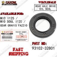 93102-32801 Rear Axle Drive Oil Seal FOR MIO i125 / MIO SOUL i125 / Gear Gravis Fazzio - 32x52x6 EAS