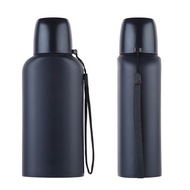 304 Stainless Steel Portable Outdoor Vacuum Water Bottle Insulation Flat Water Bottle Travel Unit Fl