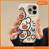 Hi Animal Wheat Phone Case Suitable for iphone15/14promax/13/12/11/XR/XS/X/XSMAX/6/7/8PLUS-DINUO