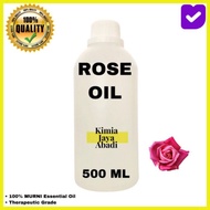 rose essential oil / minyak atsiri bunga mawar 500 ml asli