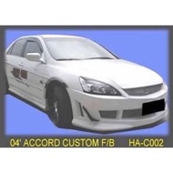 Honda Accord 2004 2005 2006 2007 front bumper bodykit body kit