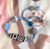 ▪️藏式手工設計款 仿至純硃砂料天珠手繩 天地·眼中眼▪️