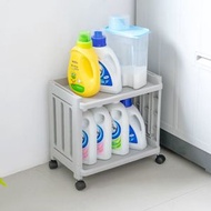 浴室置物架衛生間收納架放洗衣液架子廁所置物架陽台收納落地多層 浴室儲物櫃