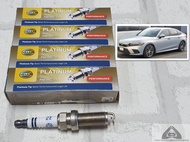 หัวเทียน แพลทตินัม Honda Civic Gen 11 FE ชุด 4 หัว ระยะใช้งาน 60000 กม / Platinum Spark Plug : Hella