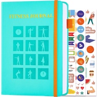 Food & Fitness Journal, Weight Loss Journal for Women, Workout Journal for Daily Fitness Tracking, G