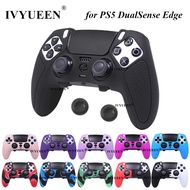 IVYUEEN AntiSlip Protective Skin for PlayStation 5 PS5 DualSense Edge Controller Soft Rubber Silicone Case Grip Cover