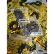 Front Gear 428-14T Vixion byson by Ams Racing part