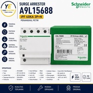 Schneider Electric Surge Arrester A9L15688 IPF 40KA 3P+N Lightning Rod Original with Neutral N Easy 