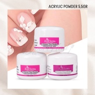 Acrylic powder ez flow acrylic powder ezflow white white pink clear nail art 3D 4D acrylic powder na