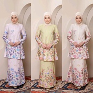 Baju Kurung Wanita FANA 8D Digital Print - Set Dewasa