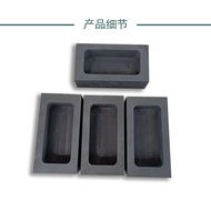 Graphite Oil Sump High Temperature Resistant Mold Gold Tank Crucible Melting Gold and Silver Bars Mold Customization