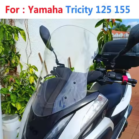 For Yamaha Tricity 125 155 Tricity125 Tricity155 Motorcycle Windshield Screen Wind Deflectors WindSc