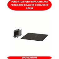 UPPDATERA Pegboard Drawer Organizer 60cm