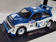 IXO 1/18 MG METRO 6R4 14 1986 Master Rally Car Model Alloy