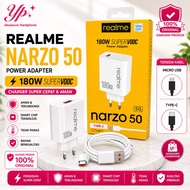 Power Adapter Charger REALME Narzo 50 180W USB Micro Cable Type-C Super Vooc Casan Fast Charging Typ