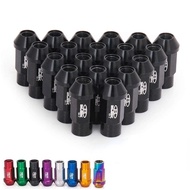 Blox Racing Forged 7075 Aluminium Wheel Lug Nuts M12X1.25 / M12X1.5, L: 50mm 20PCS