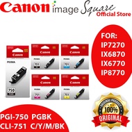 Canon Original CLI-751 INK (Cyan/Magenta/Yellow/Black) PGI-750 PGBK INK  750 751 (100% Original Cano