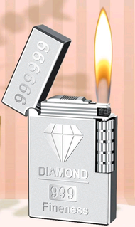 Bật Lửa DUPONT M-29 hình kim cương 999 (S.T. DUPONT) full hộp sài gas