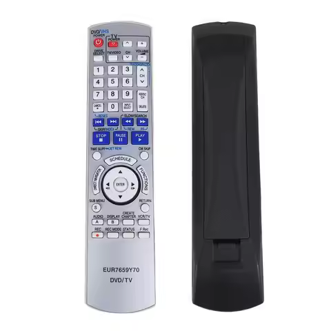 New EUR7659Y70 Replace Remote Control For Panasonic DVD Player DMR-ES25 DMR-ES35V DMR-ES45V DMR-ES36