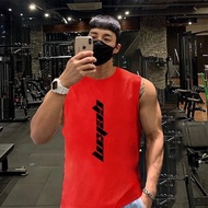 VIP Quick Dry Sleeveless Gym Shirt Workout Baju Lelaki Singlet Men B9 (Size M-4XL) PLUS SIZE Men Sin