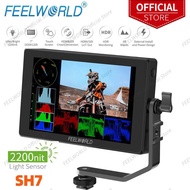FEELWORLD SH7 7-inch 2200nit Monitor SDI/HDM Input Output Cross Conversion Monitor Ultra Bright 2200